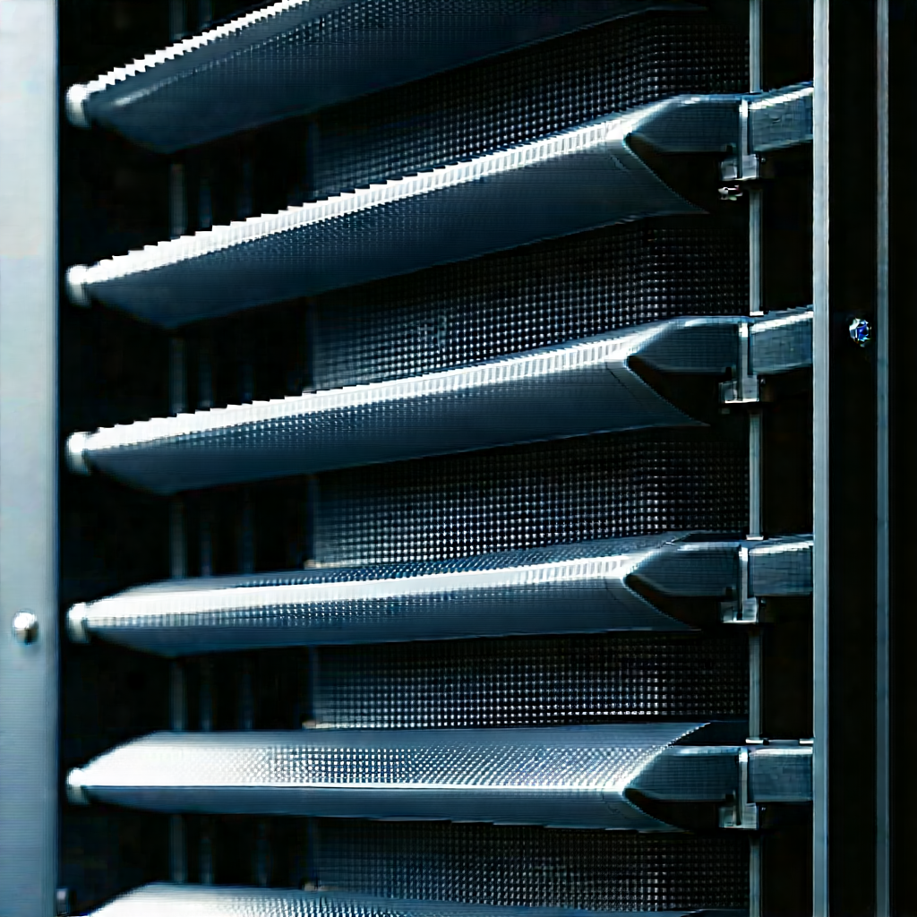 Close-up of cooling system