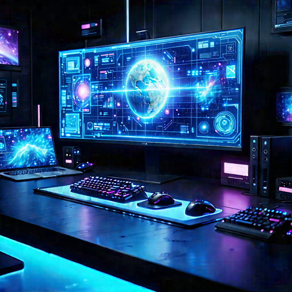 (futuristic:1.13) (digital:1.21) workspace