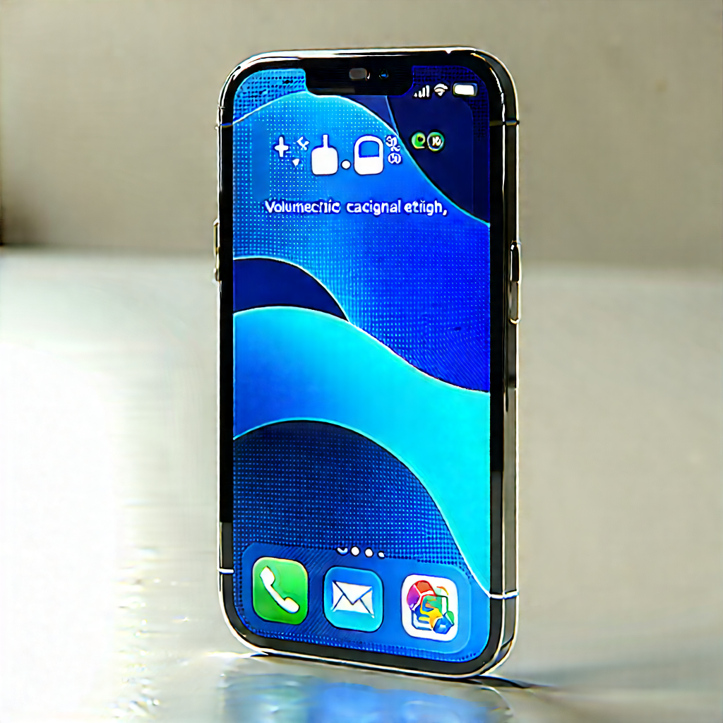 Smartphone With User Interface With Black Cell