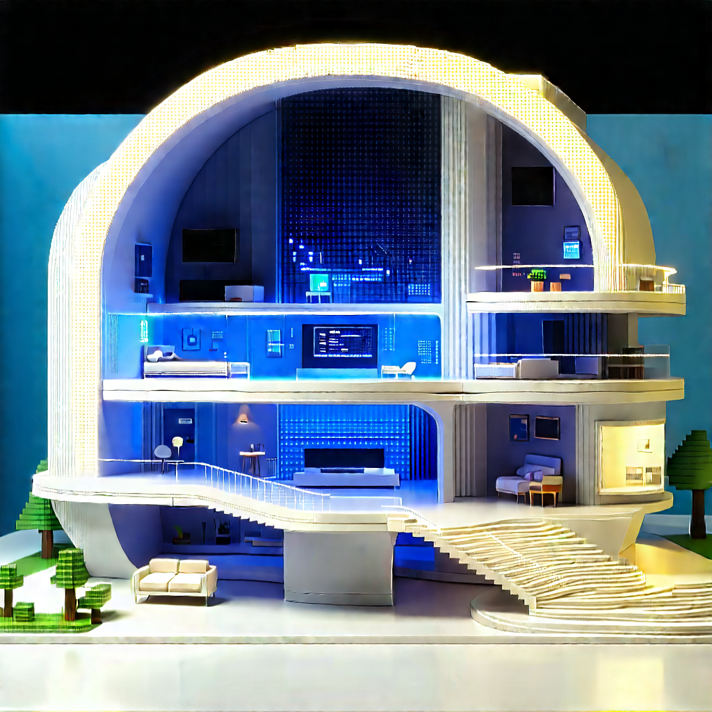 Futuristic smart home