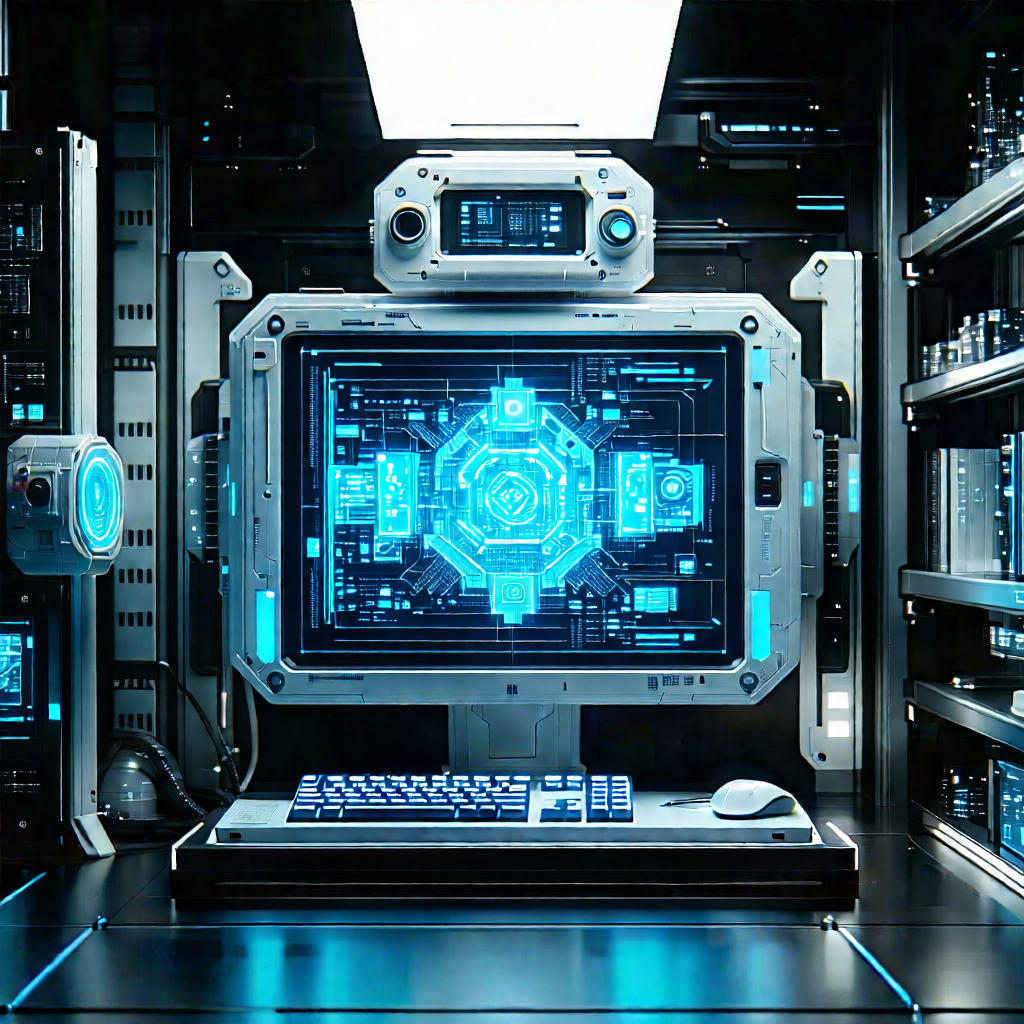 Educational Technology In Manufacturing Facility With Image, There