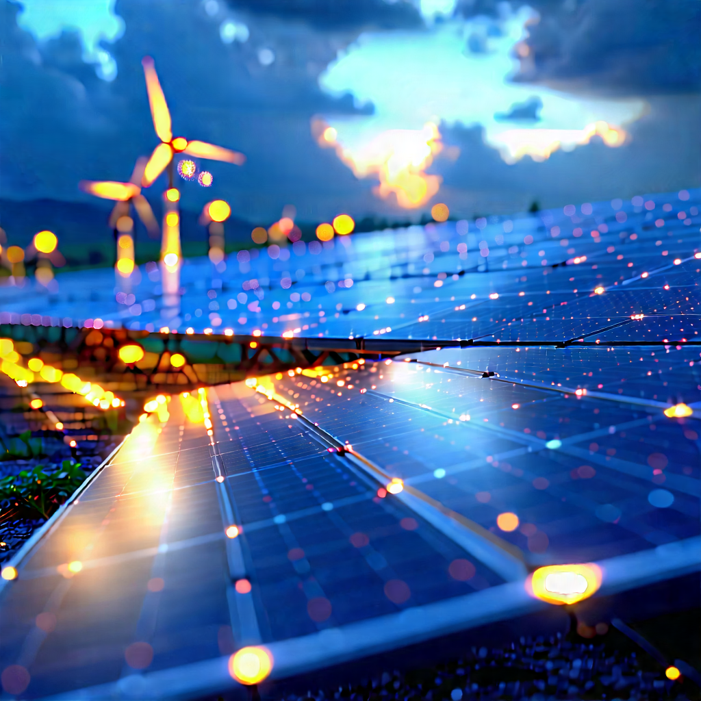 Innovative Renewable Energy Design With Large Solar