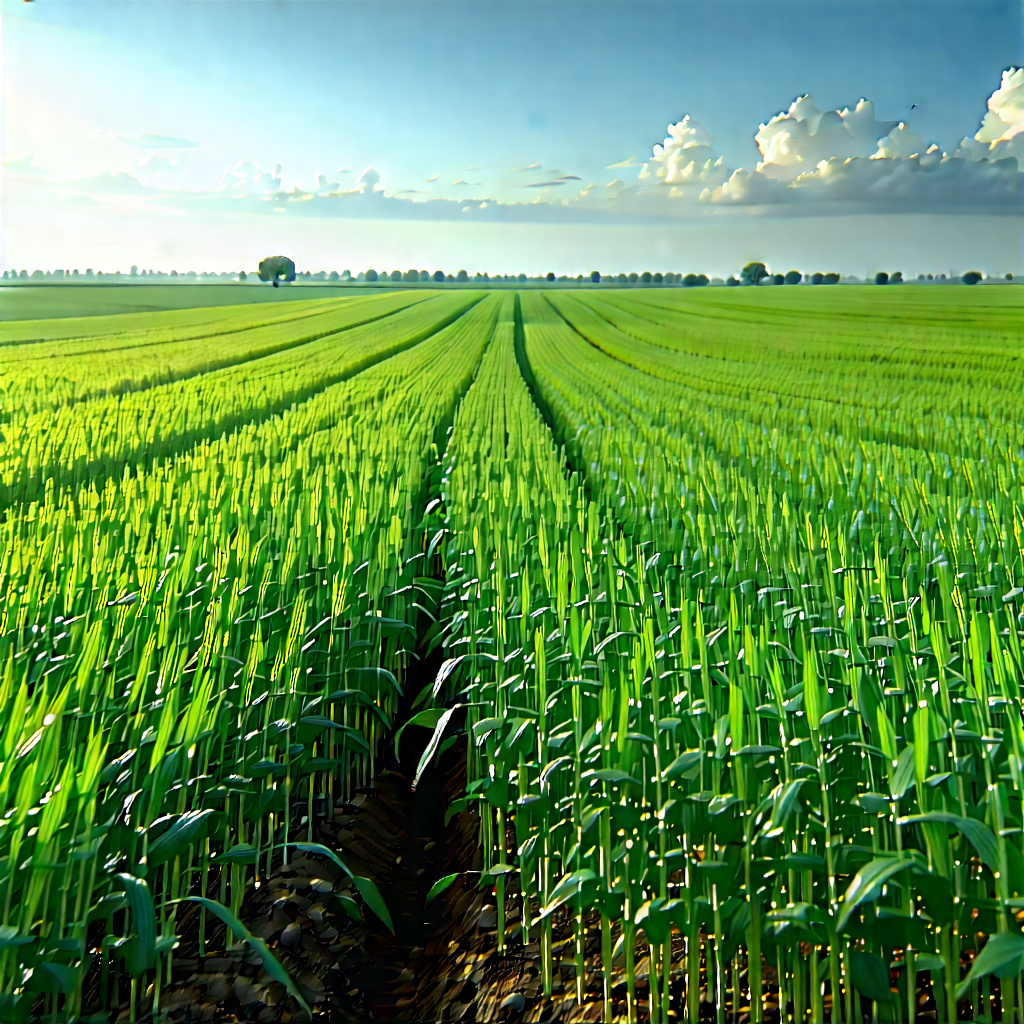 Agricultural Technology In Field Deployment With Large, Lush
