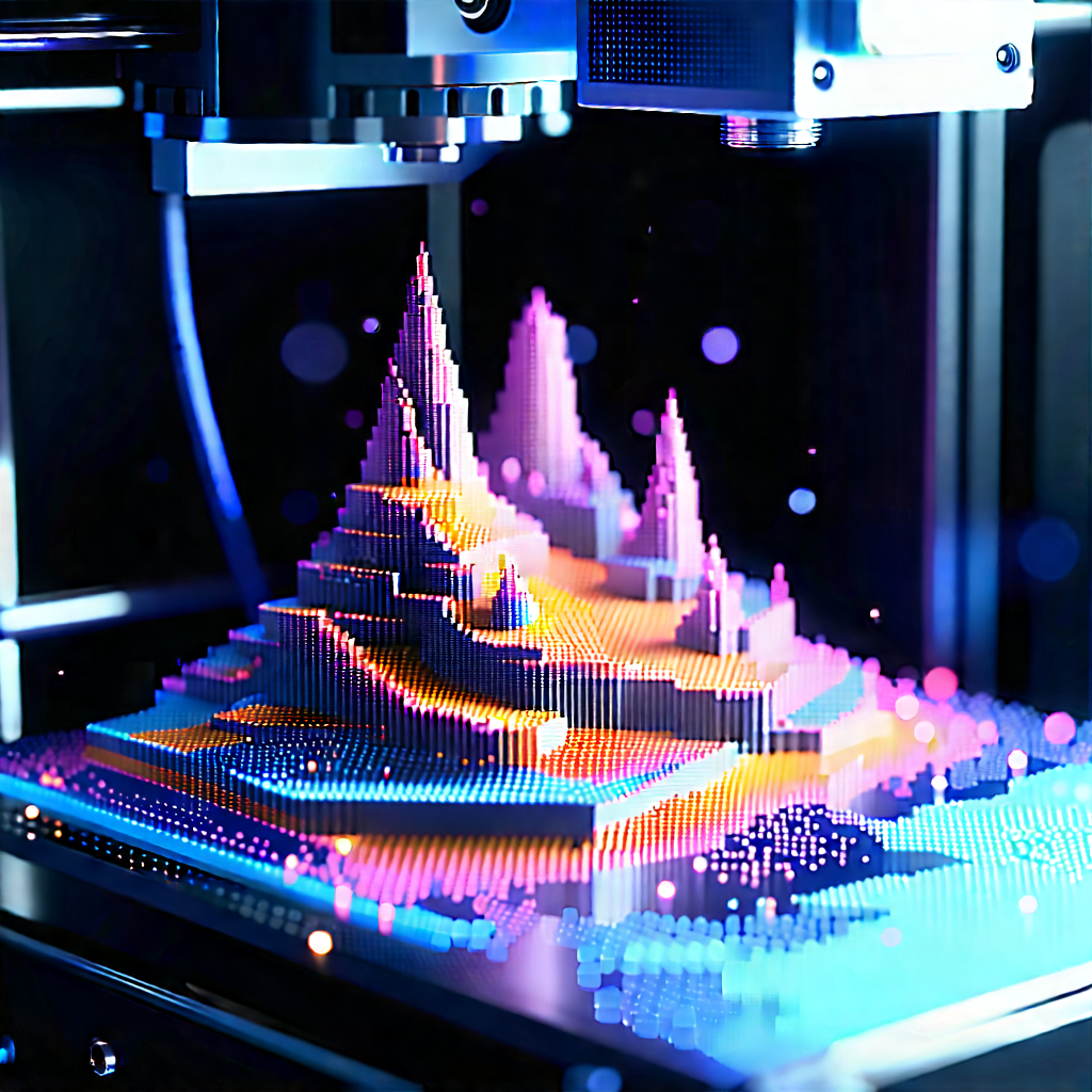 3d printer with digital particles