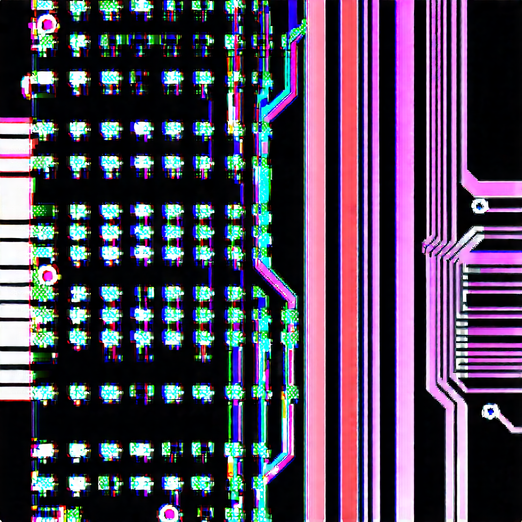 Close-up of memory module