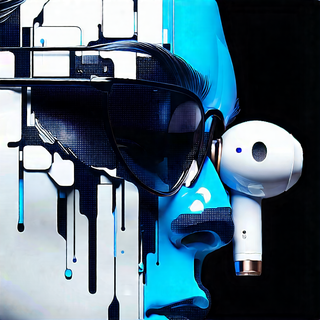 Wireless earbuds with digital artwork
