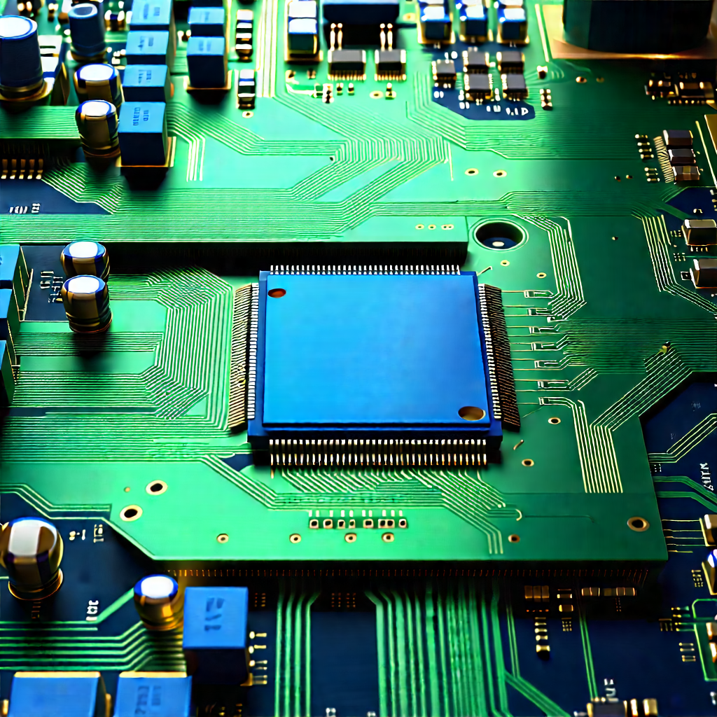 Circuit board with laser scanning