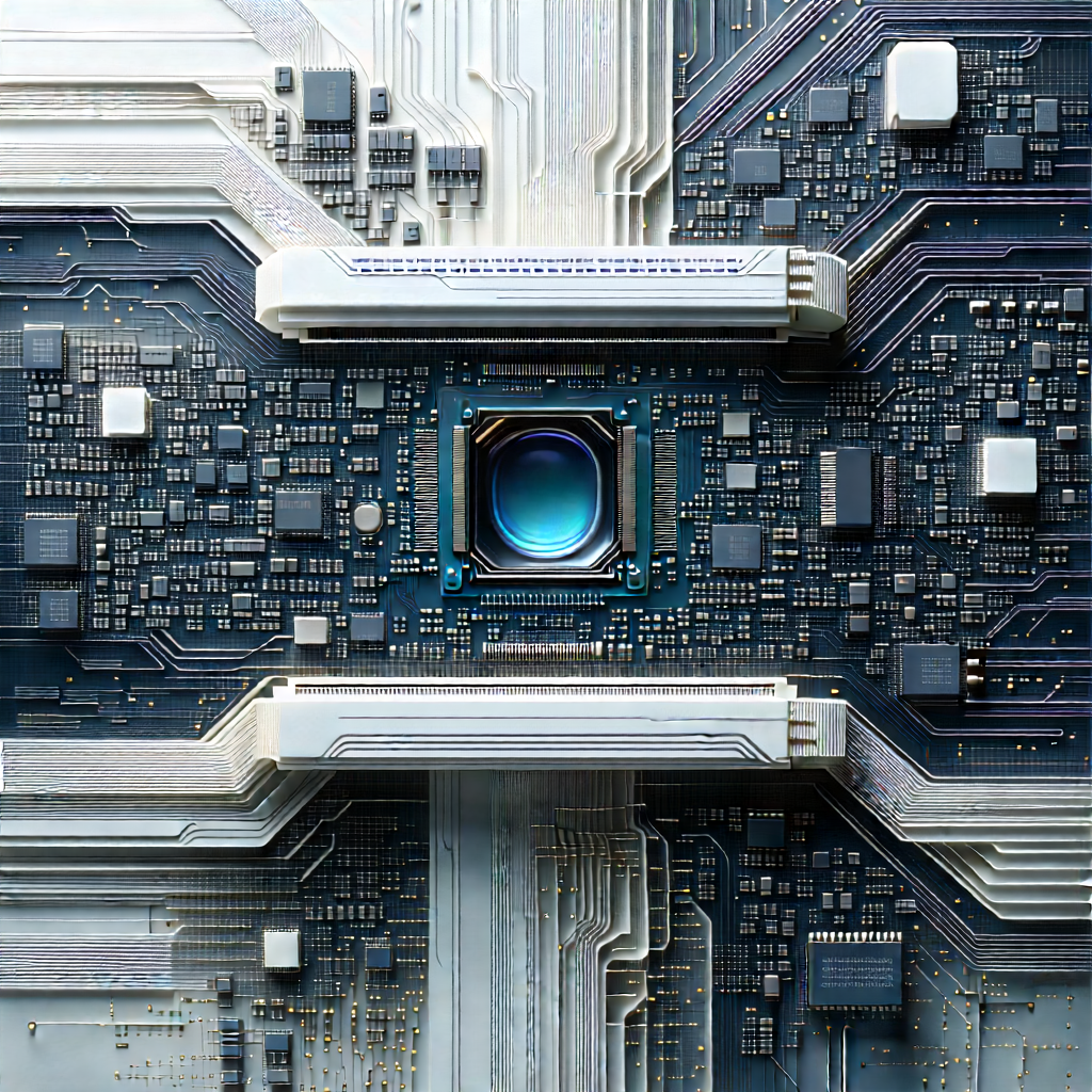 Circuit board with laser scanning