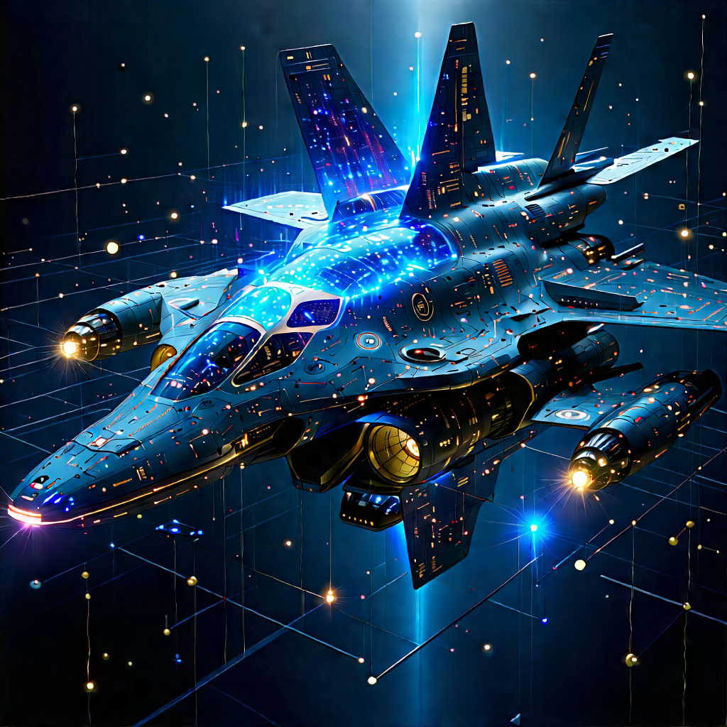 Innovative Communication Tool Design With Futuristic Fighter