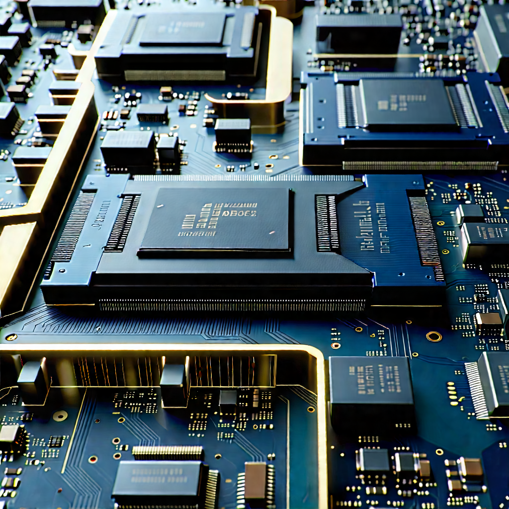 Close-up of memory module