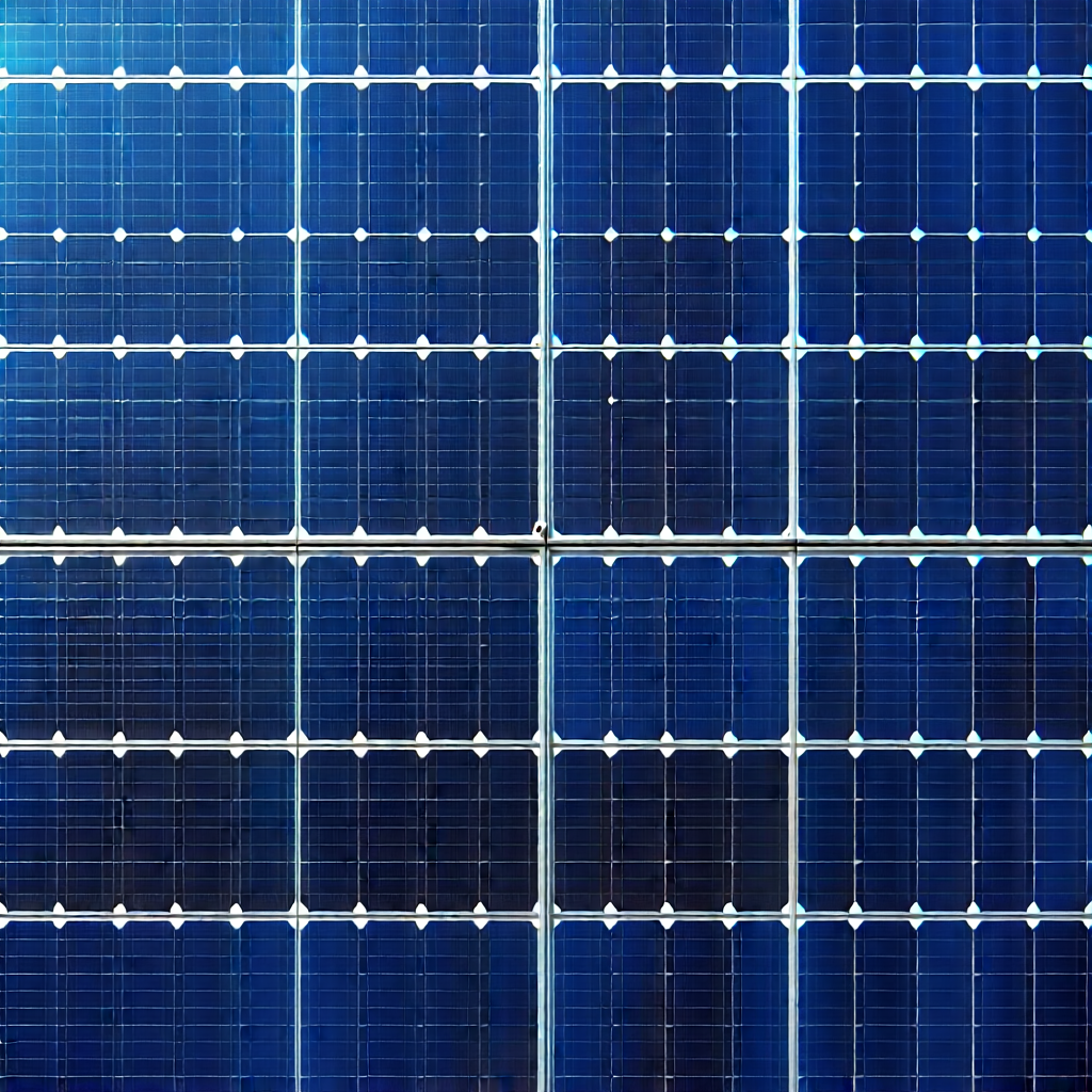Solar Panel With Laser Scanning With Large Solar