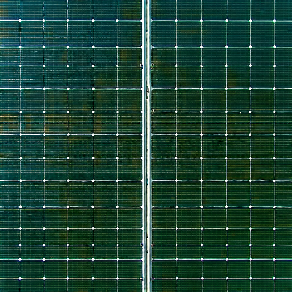 Solar Panel With Data Streams With Large Solar