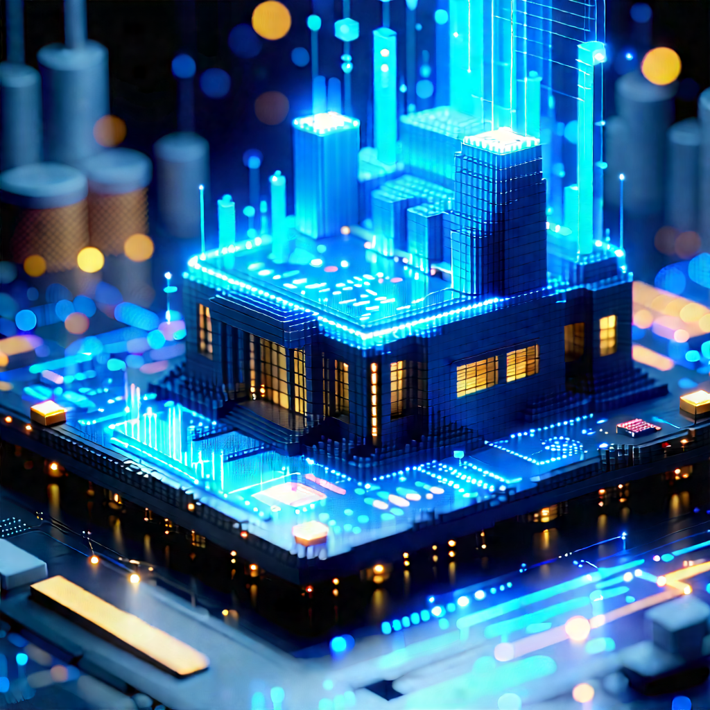 Financial technology in manufacturing facility