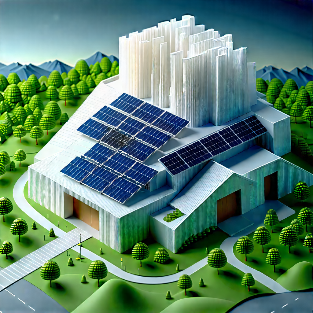 Innovative Renewable Energy (design:1.48) With Large, Modern