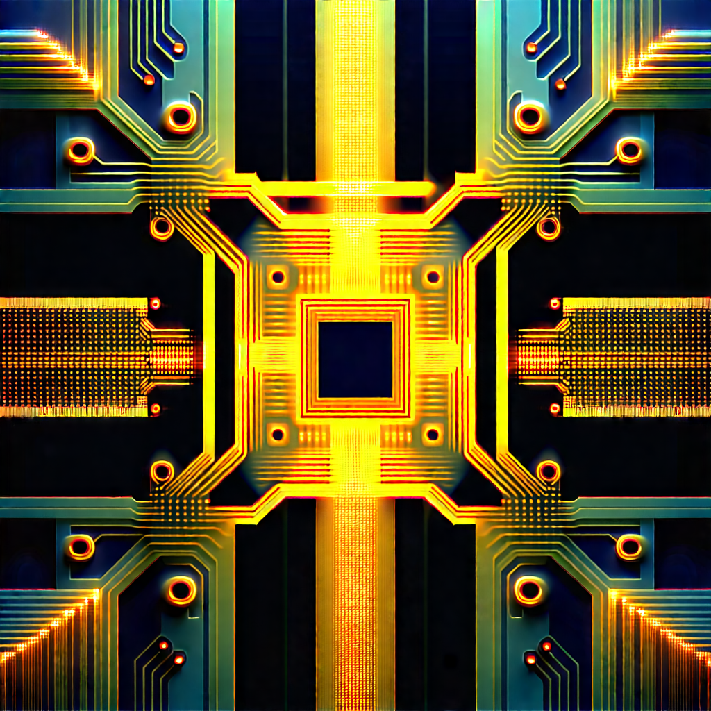 Microchip with laser scanning