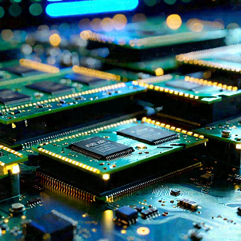 Close-up of memory module