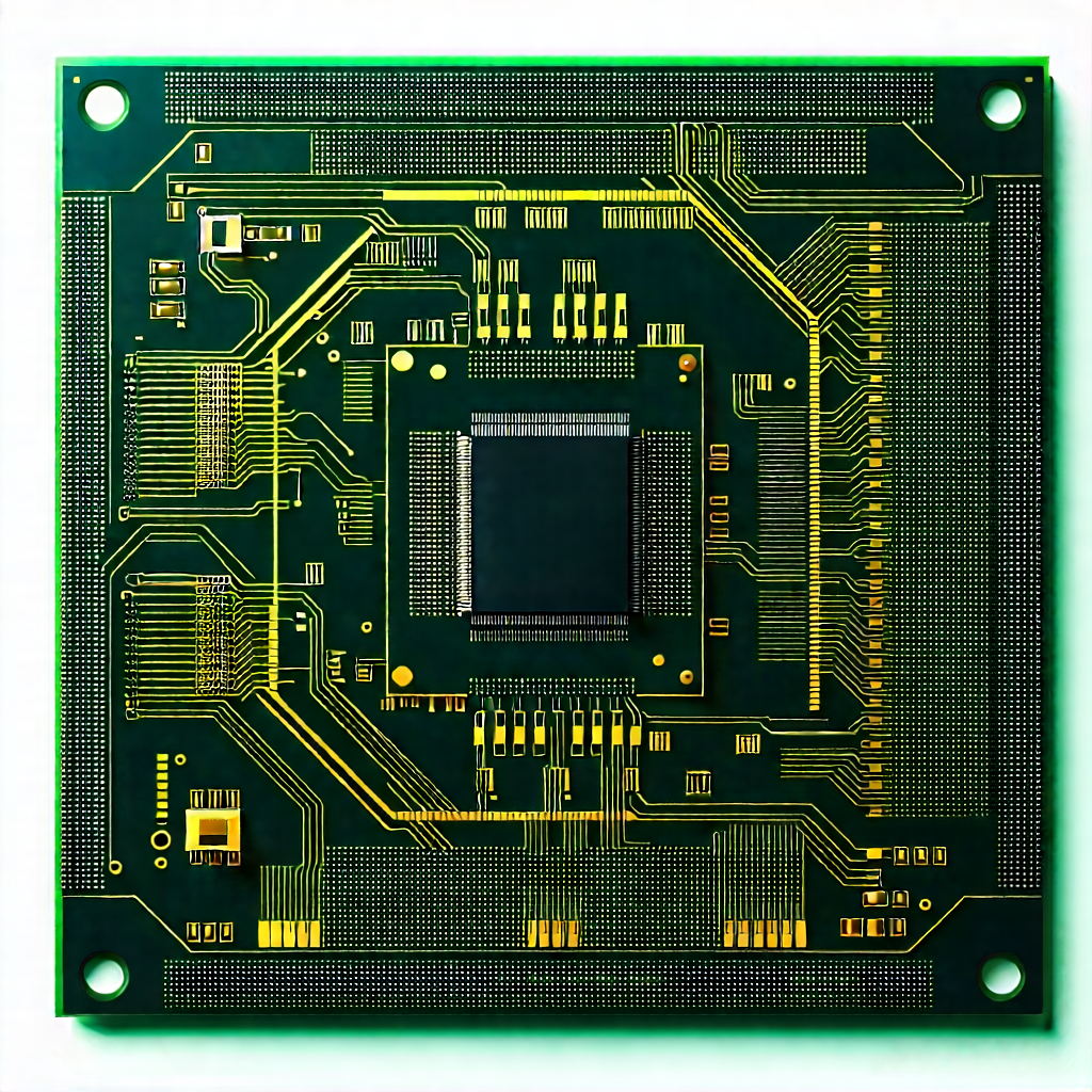 Circuit board with laser scanning