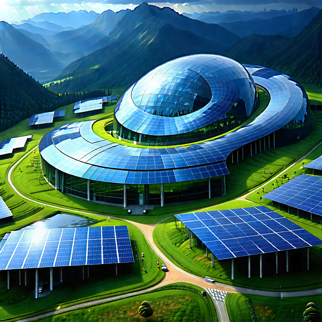 Innovative Renewable Energy Design With Image, There