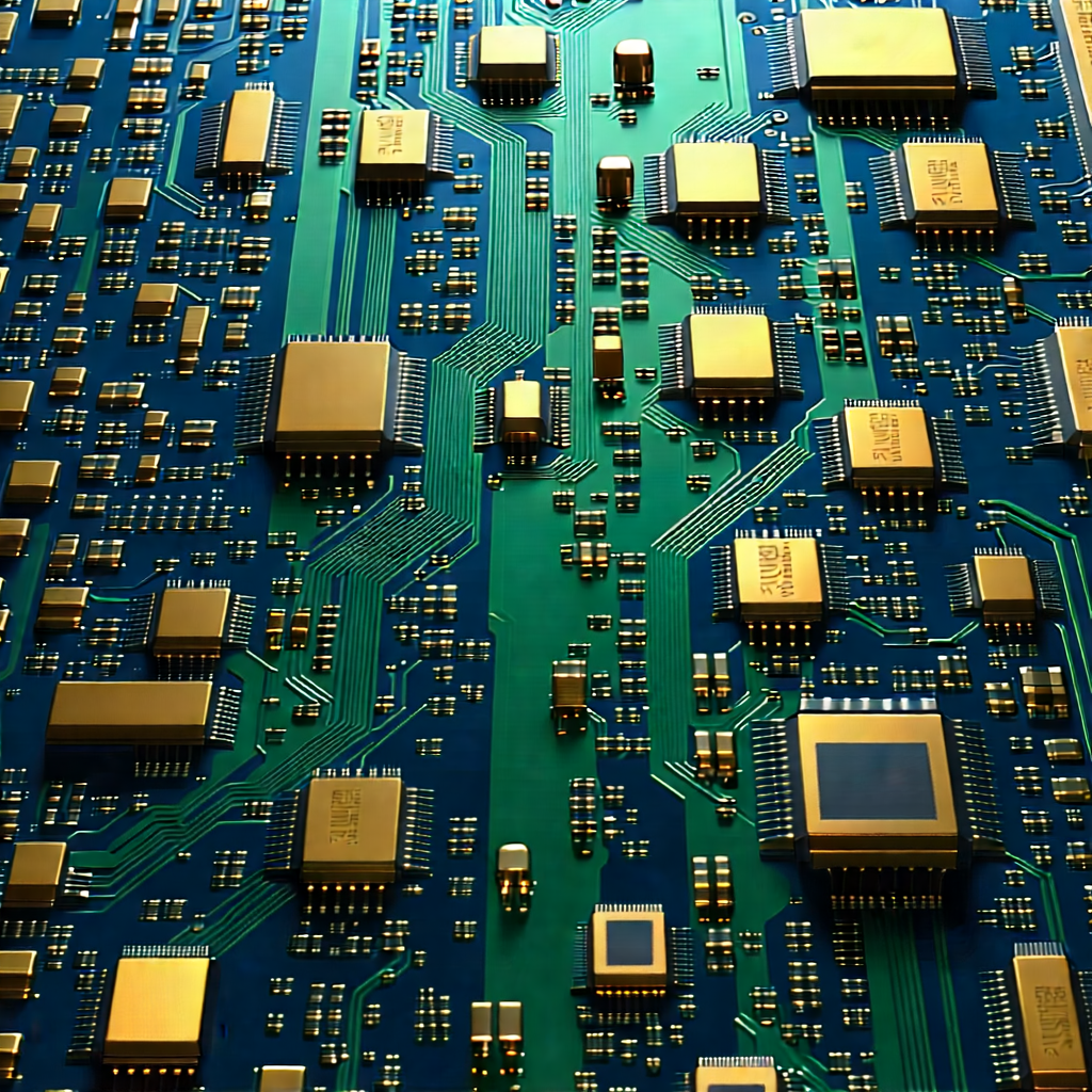 Close-up of sensor array