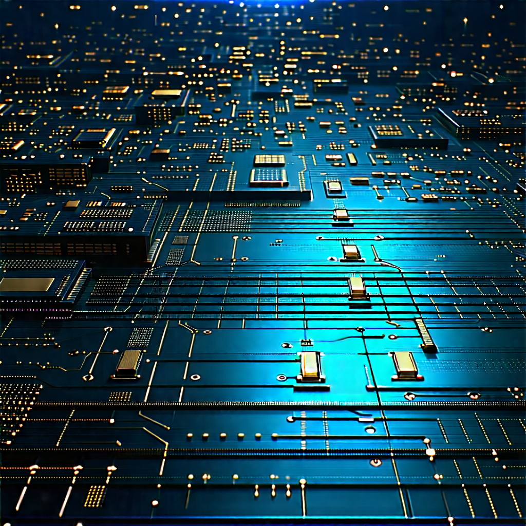 Close-up of sensor array