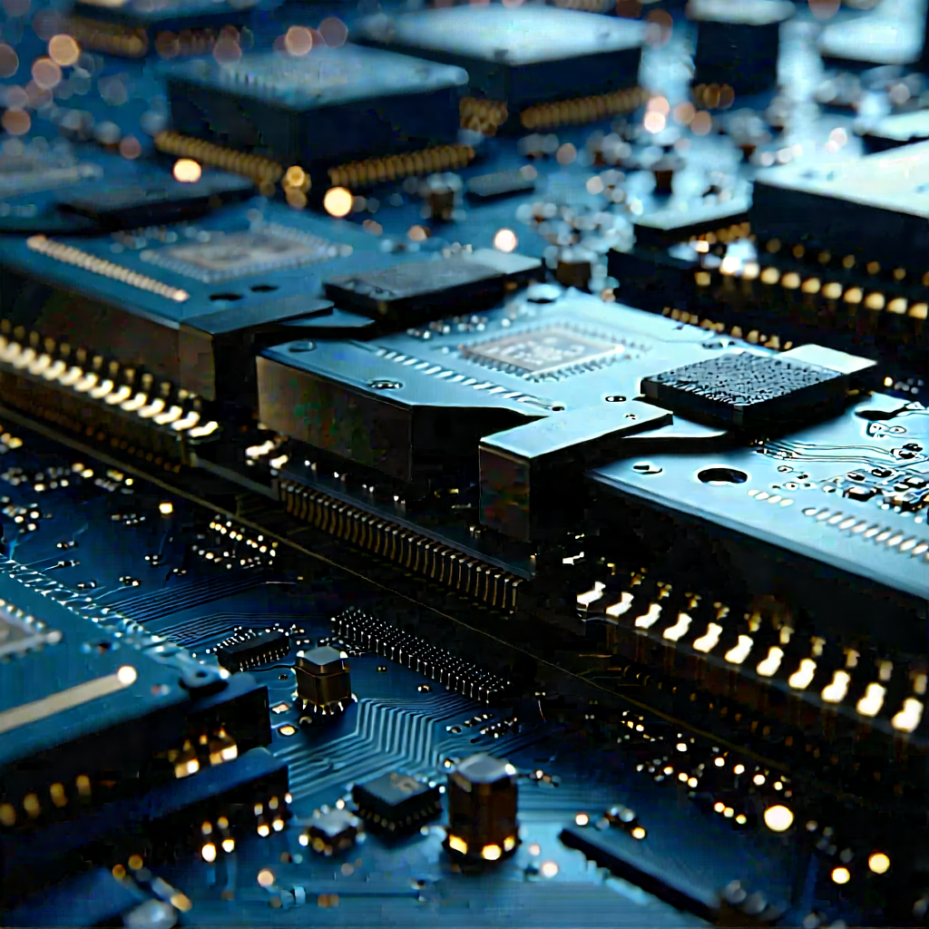 Close-up of memory module