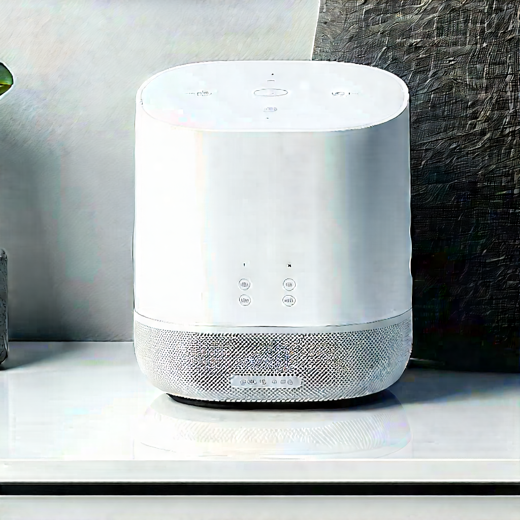 Smart Home (device:1.44) With User Interface With White Speaker