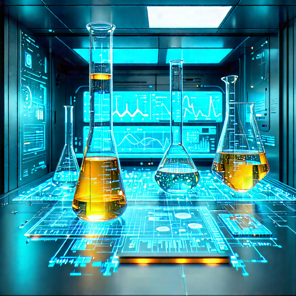 Educational technology in (modern:1.39) laboratory