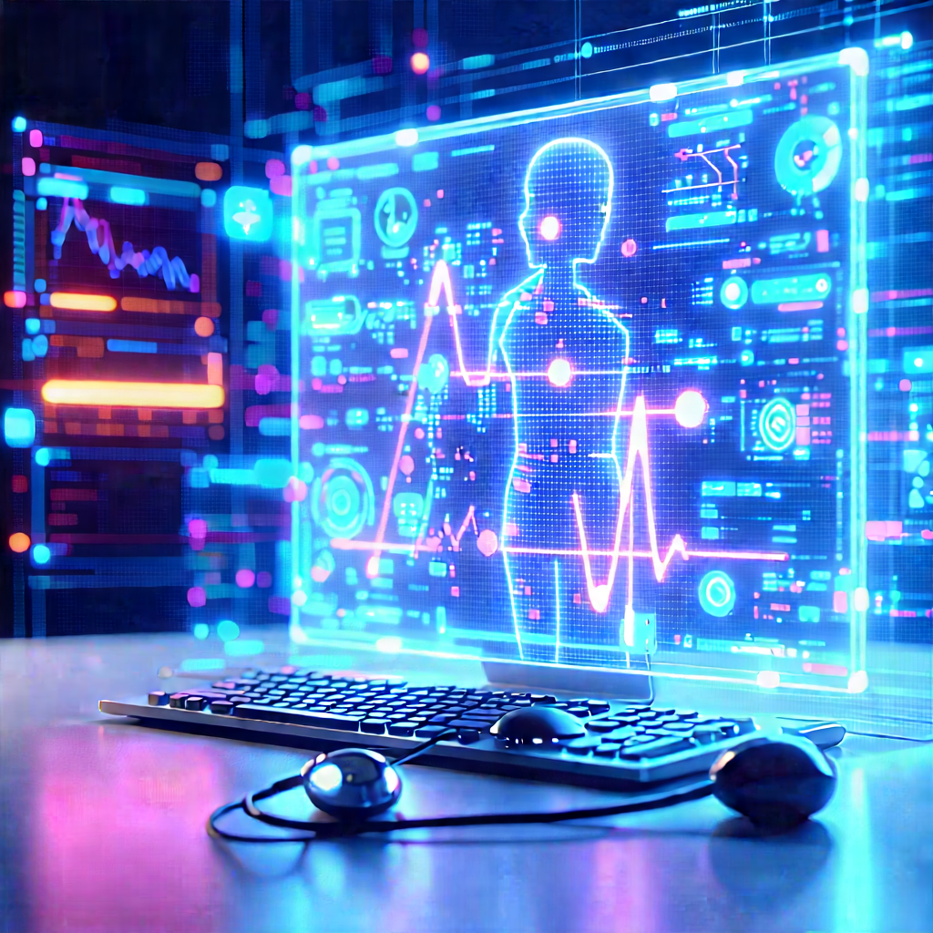 Healthcare technology in tech office