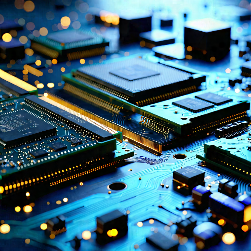 Close-up of memory module