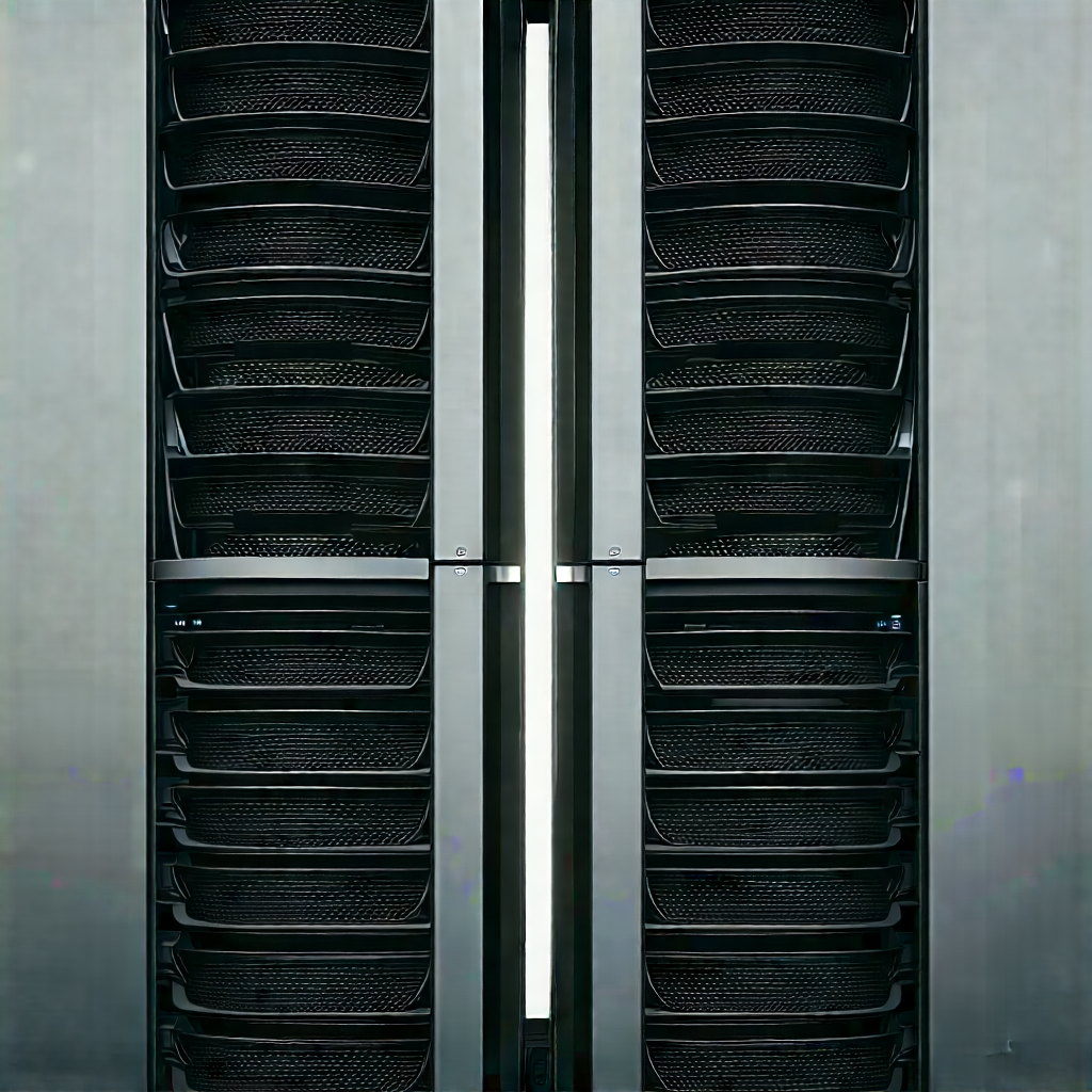 Close-up of cooling system