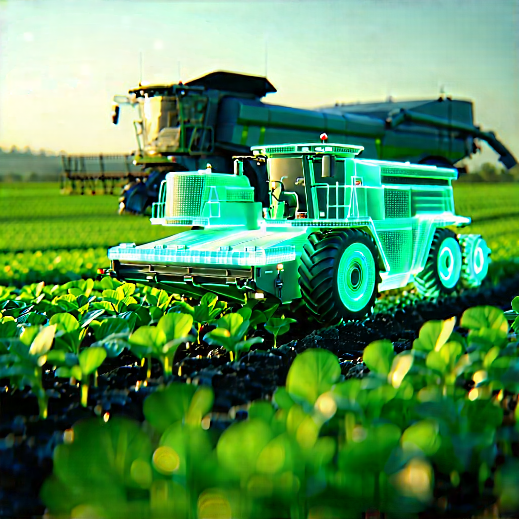 Agricultural Technology In Field Deployment With Large Green