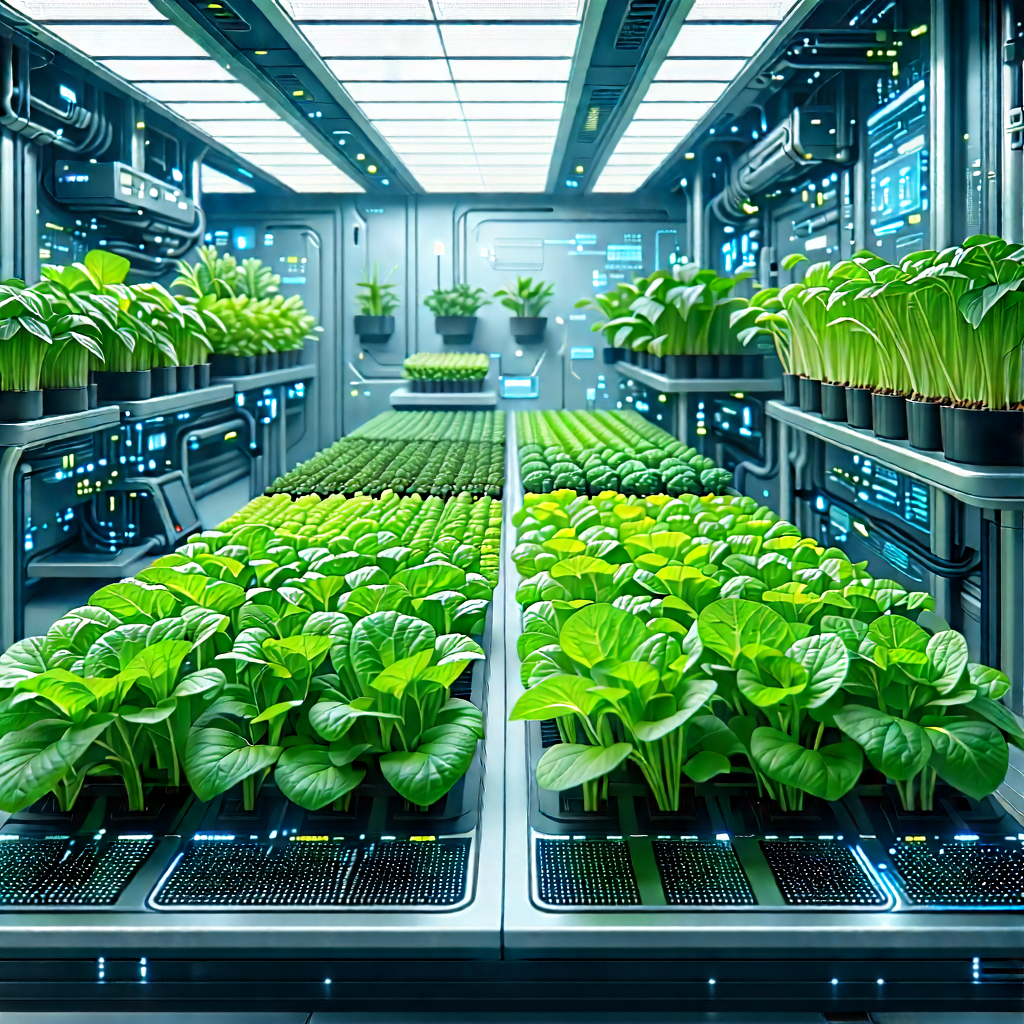 Agricultural technology in tech office