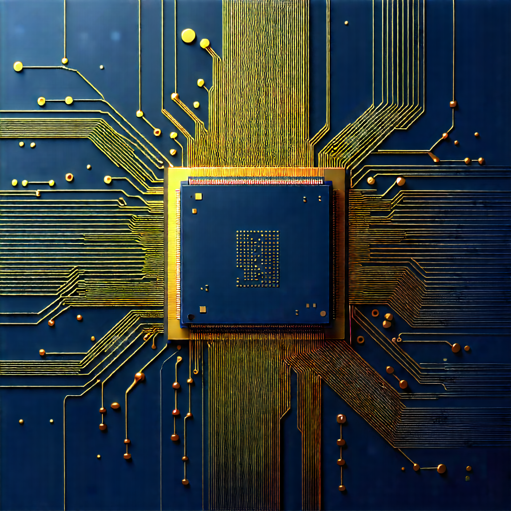 Microchip with data streams