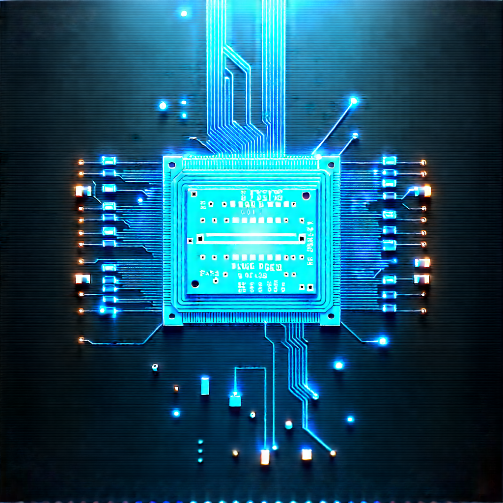 Circuit board with holographic projection
