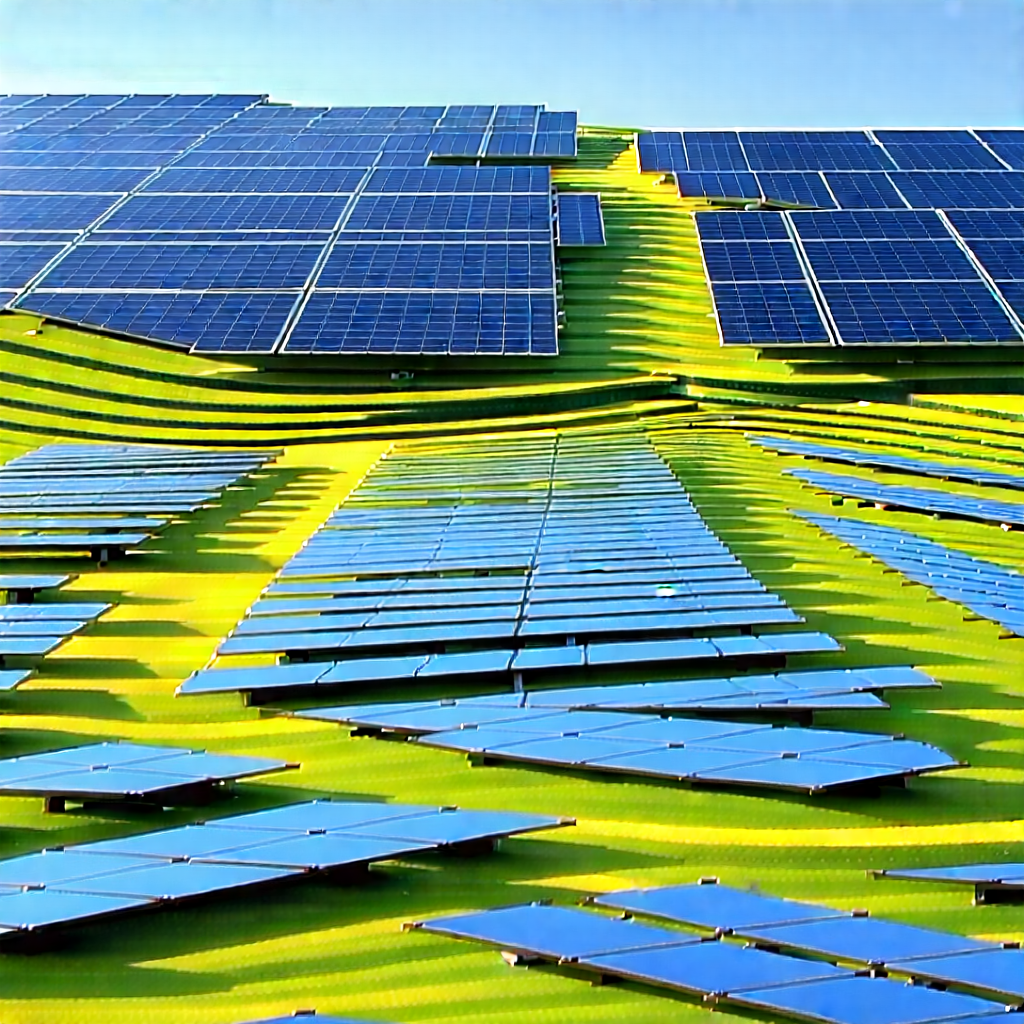 Innovative Renewable Energy Design With Large, Grassy