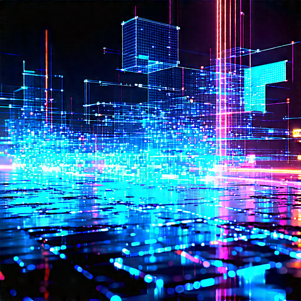 Digital Transformation Visualization With Image, There
