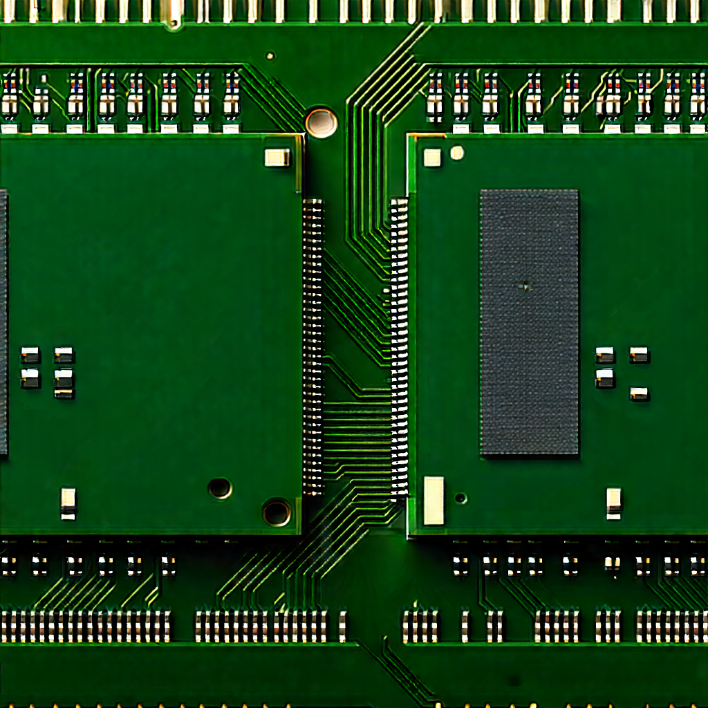 Close-up of memory module