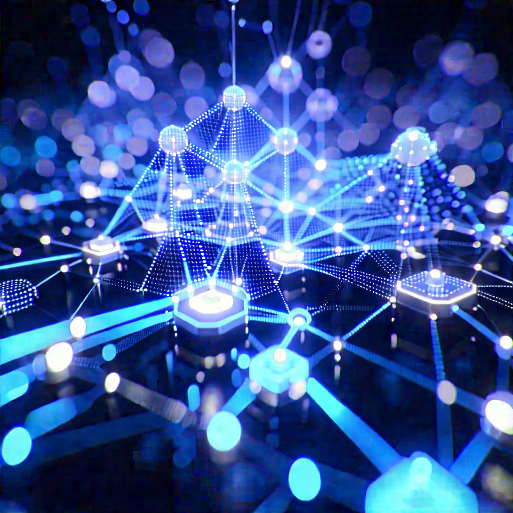 Blockchain network visualization