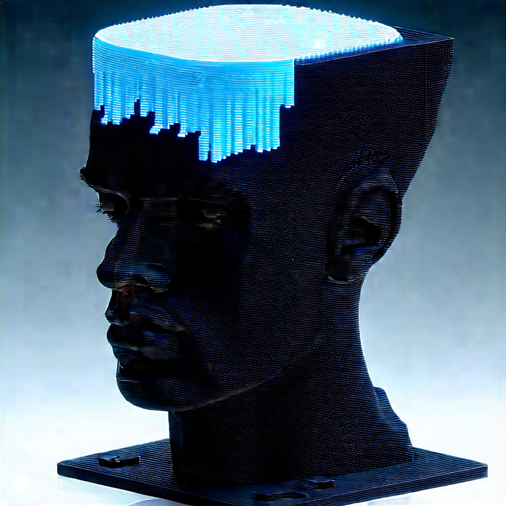 3d printer with (digital:1.49) particles
