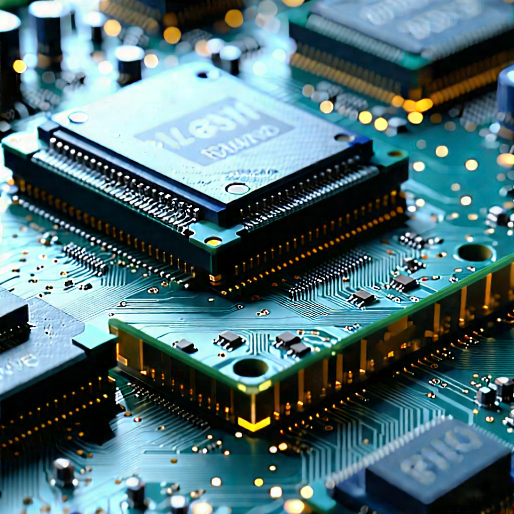 Close-up of memory module