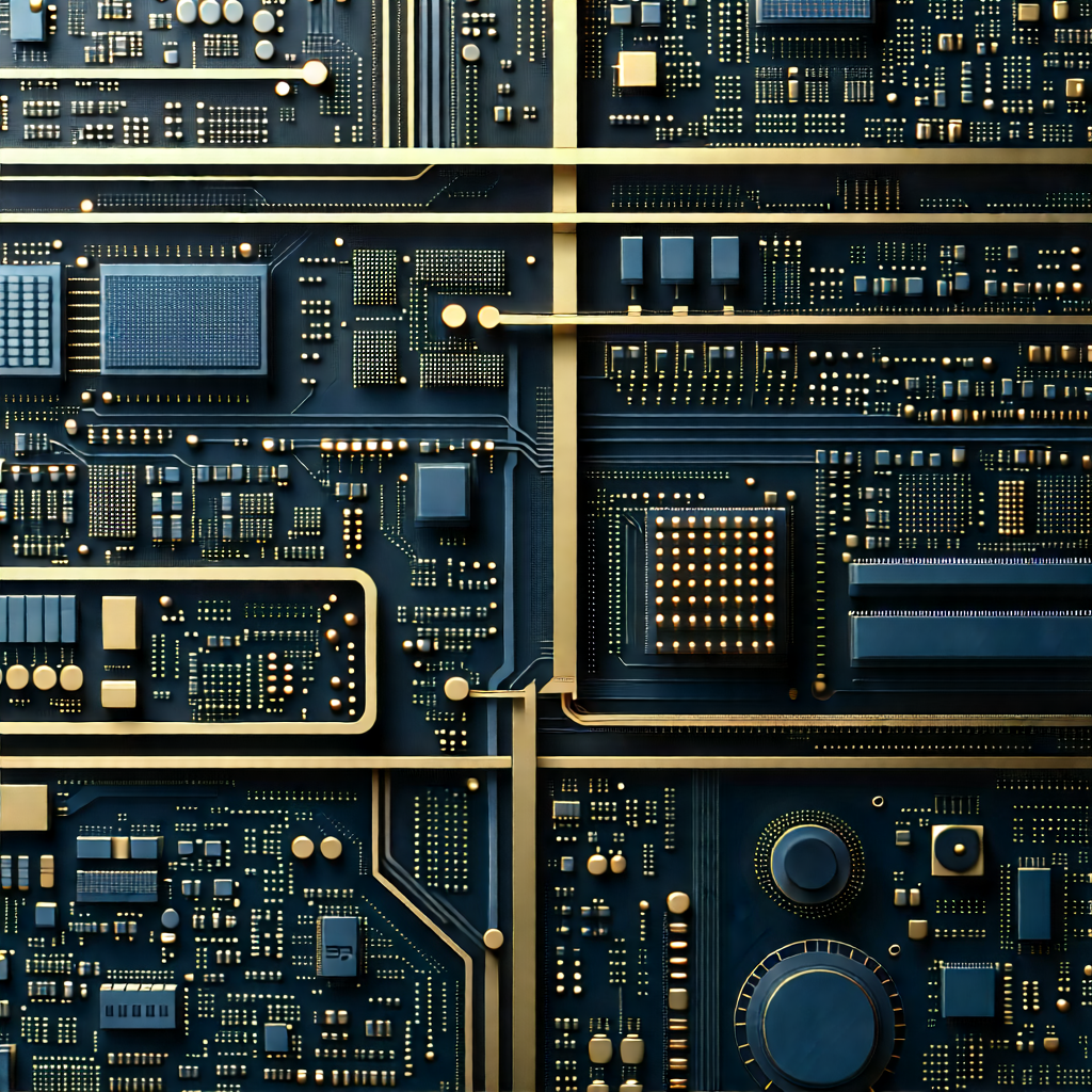 Close-up of sensor array