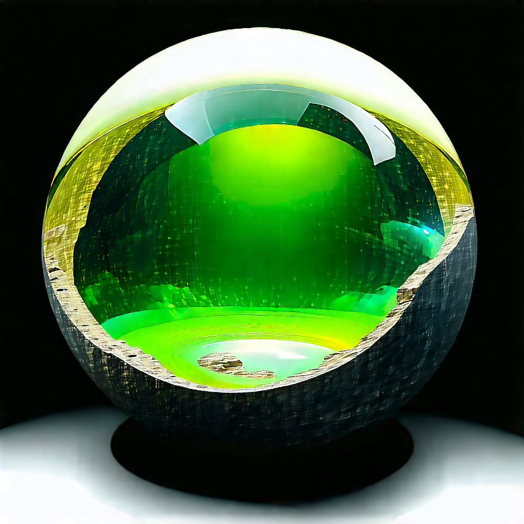 Innovative Communication Tool Design With Large, Green,