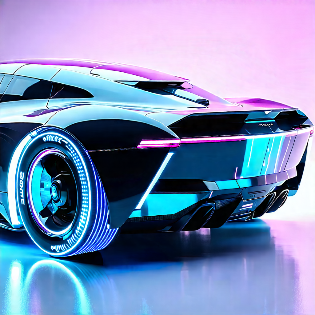 Innovative Electric Vehicle Design With Futuristic Sleek
