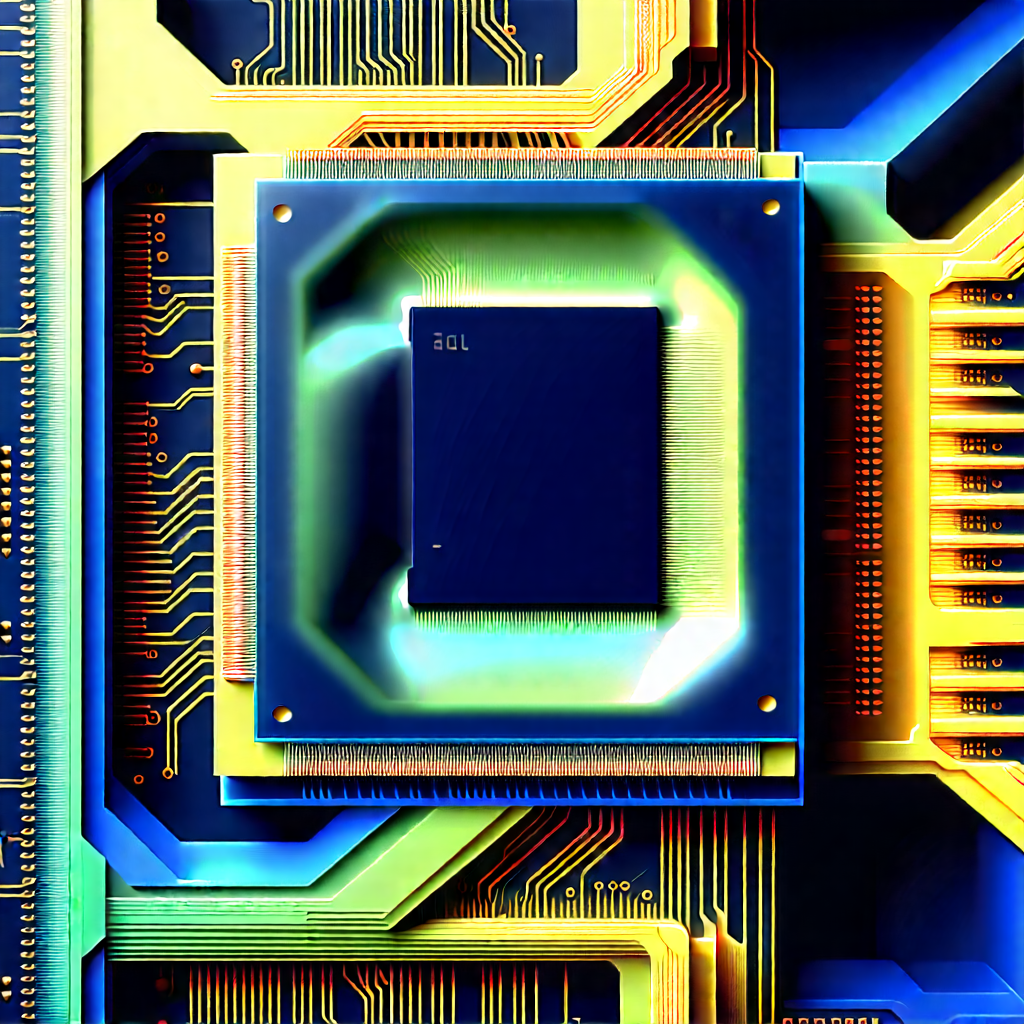 Close-up of memory module