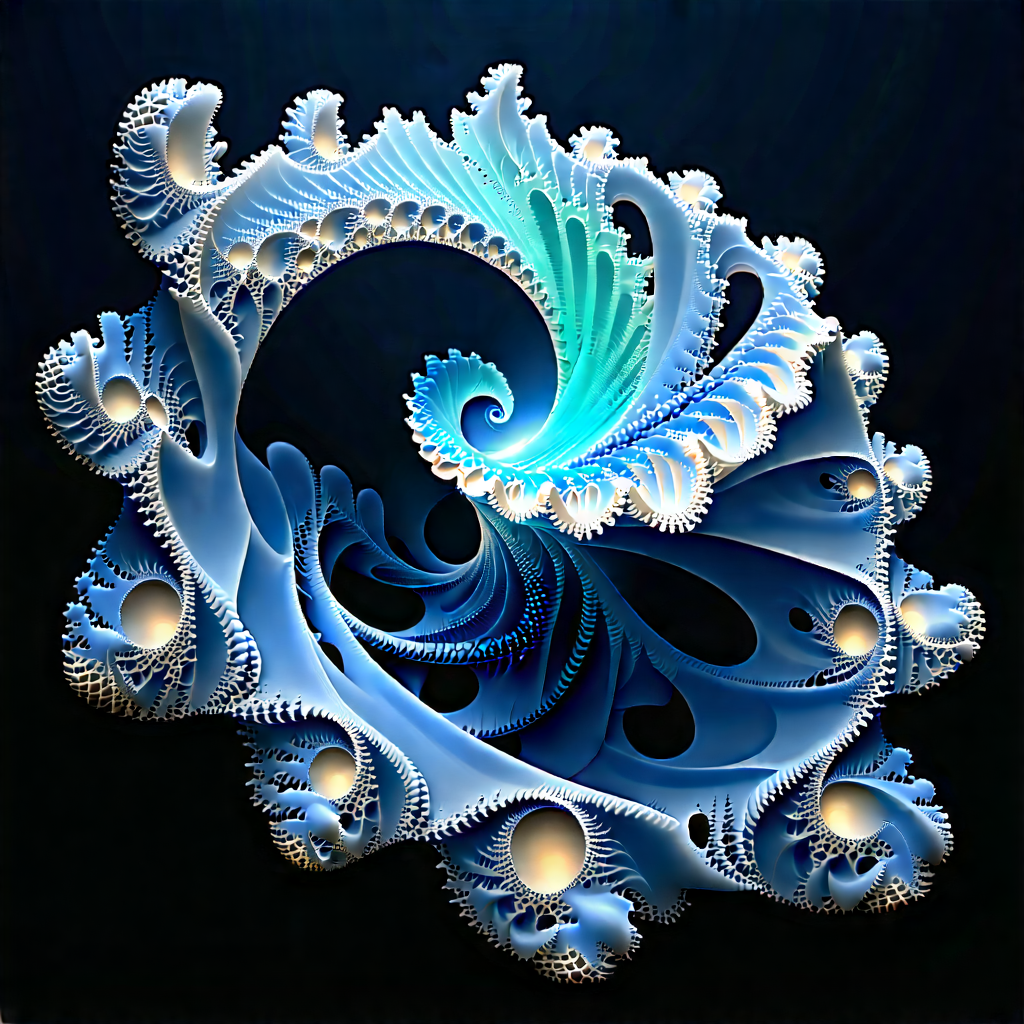 Innovative Communication Tool Design With Blue White