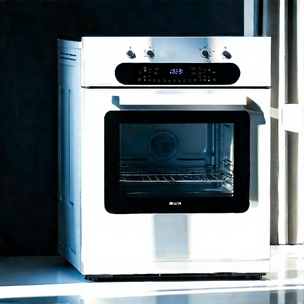 Innovative Smart Appliance Design With White Oven
