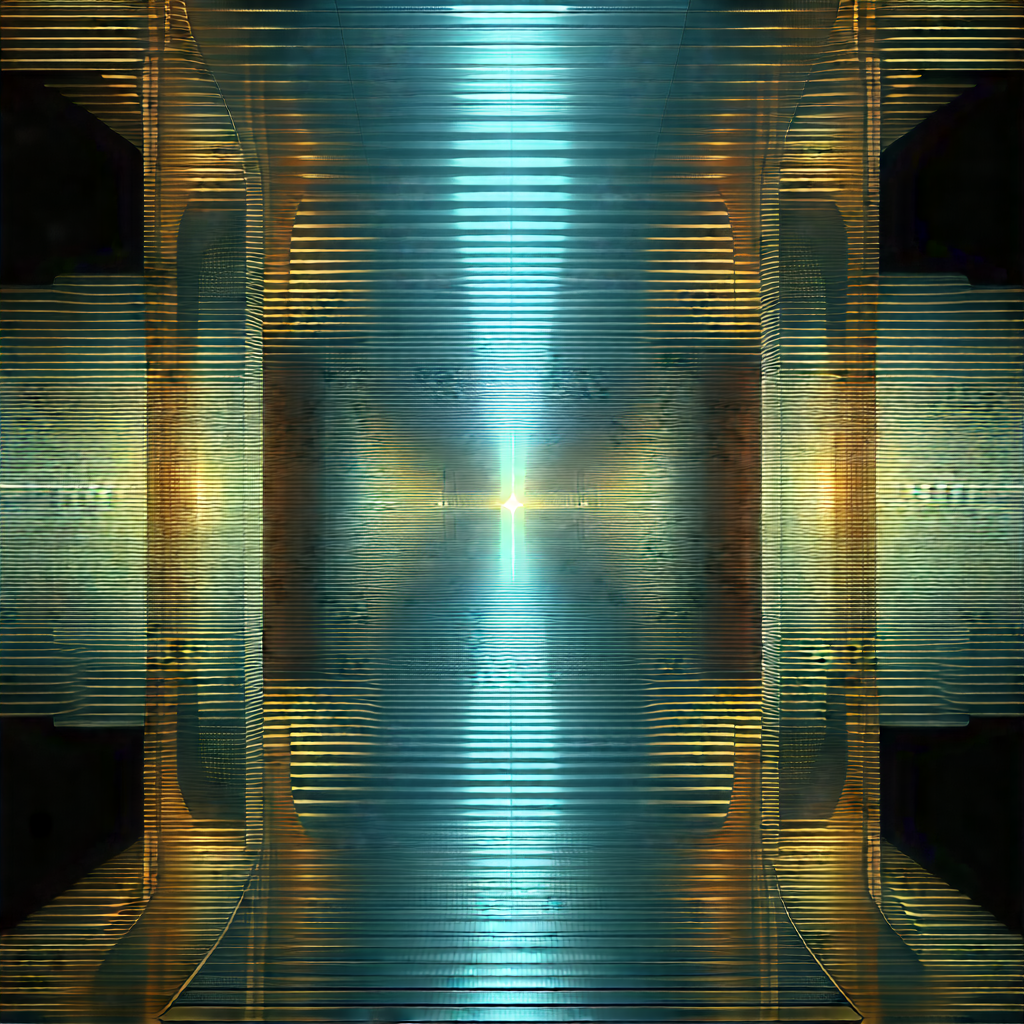 Futuristic research laboratory