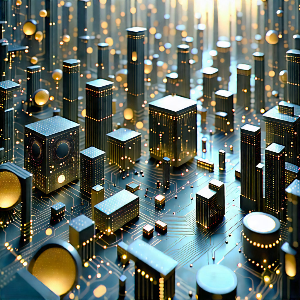 Close-up Of Sensor Array With Image, There