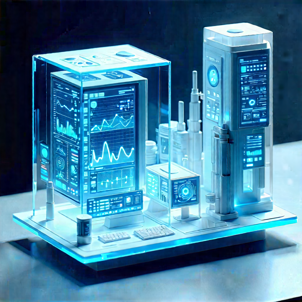 Healthcare technology in tech office