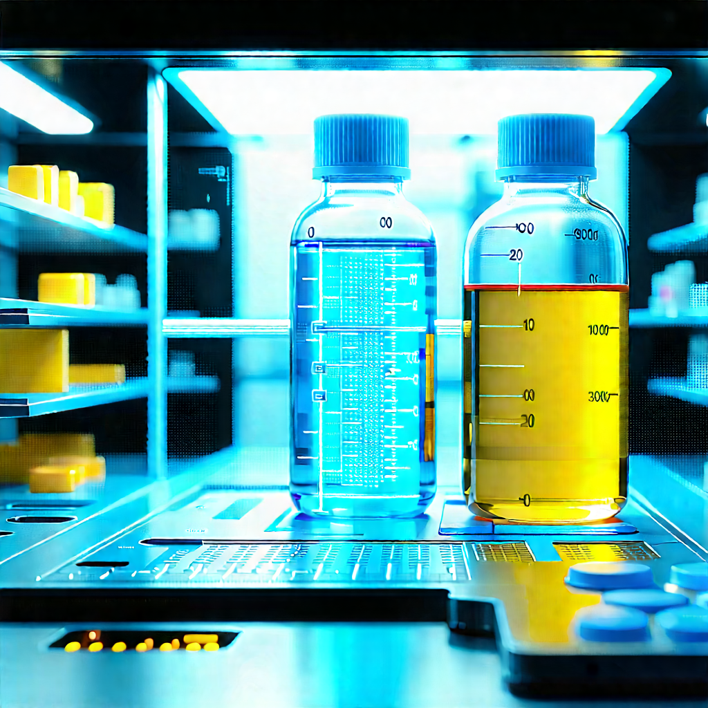Healthcare Technology In Modern Laboratory With Image, There